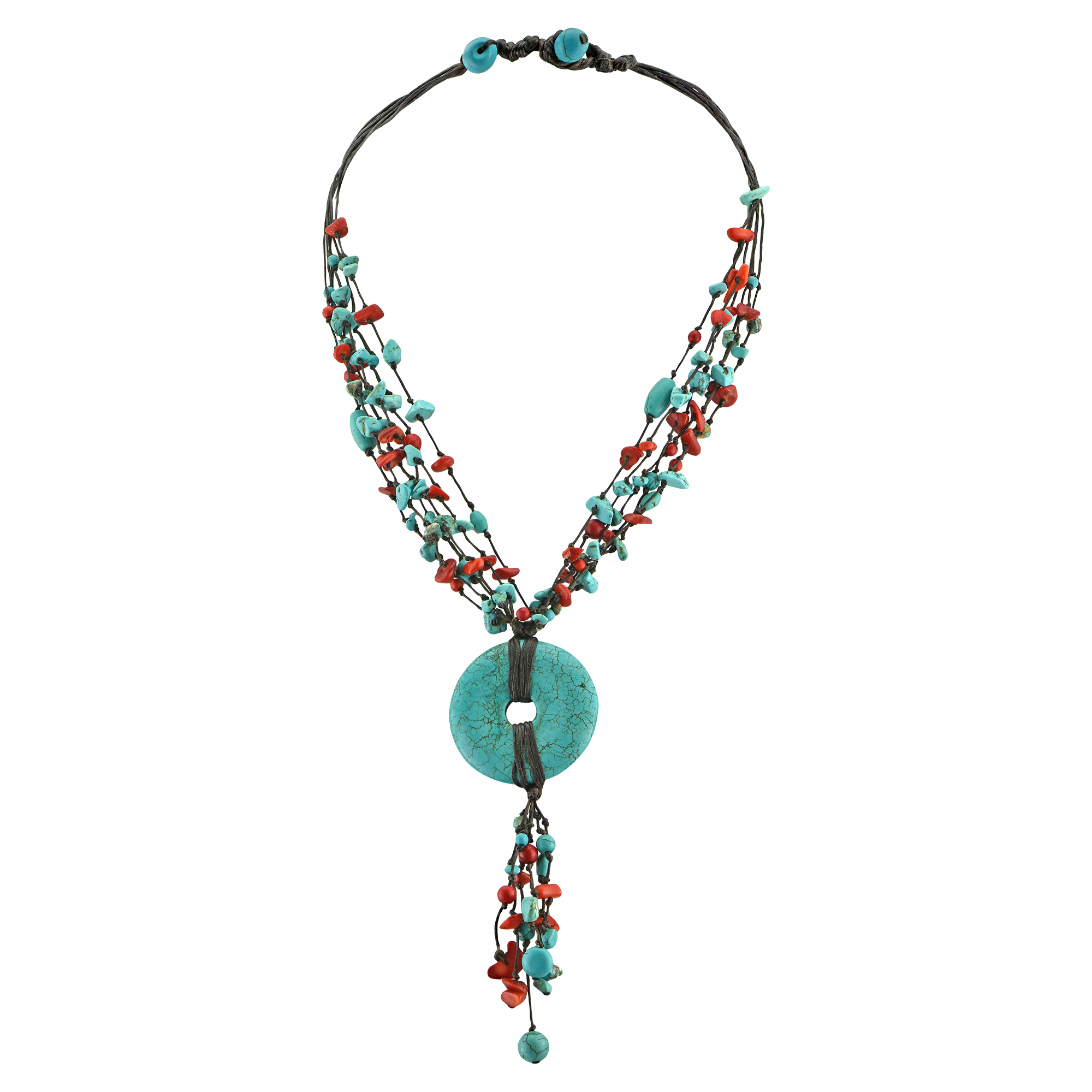 coral and turquoise necklace jewelry