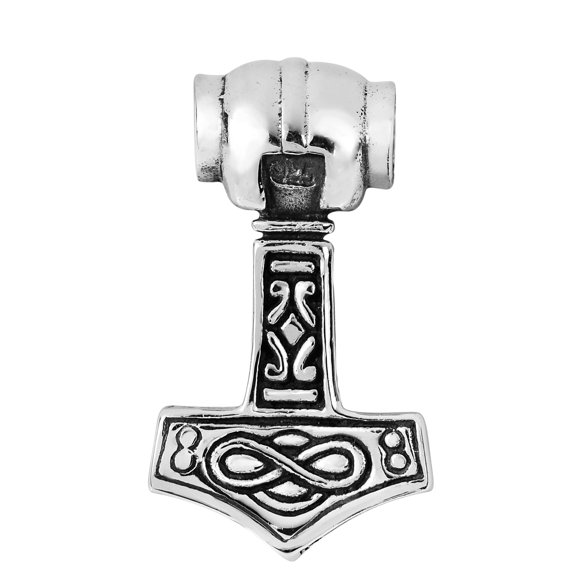 Thors Hammer Mjölnir .925 Sterling Silver Pendant | eBay