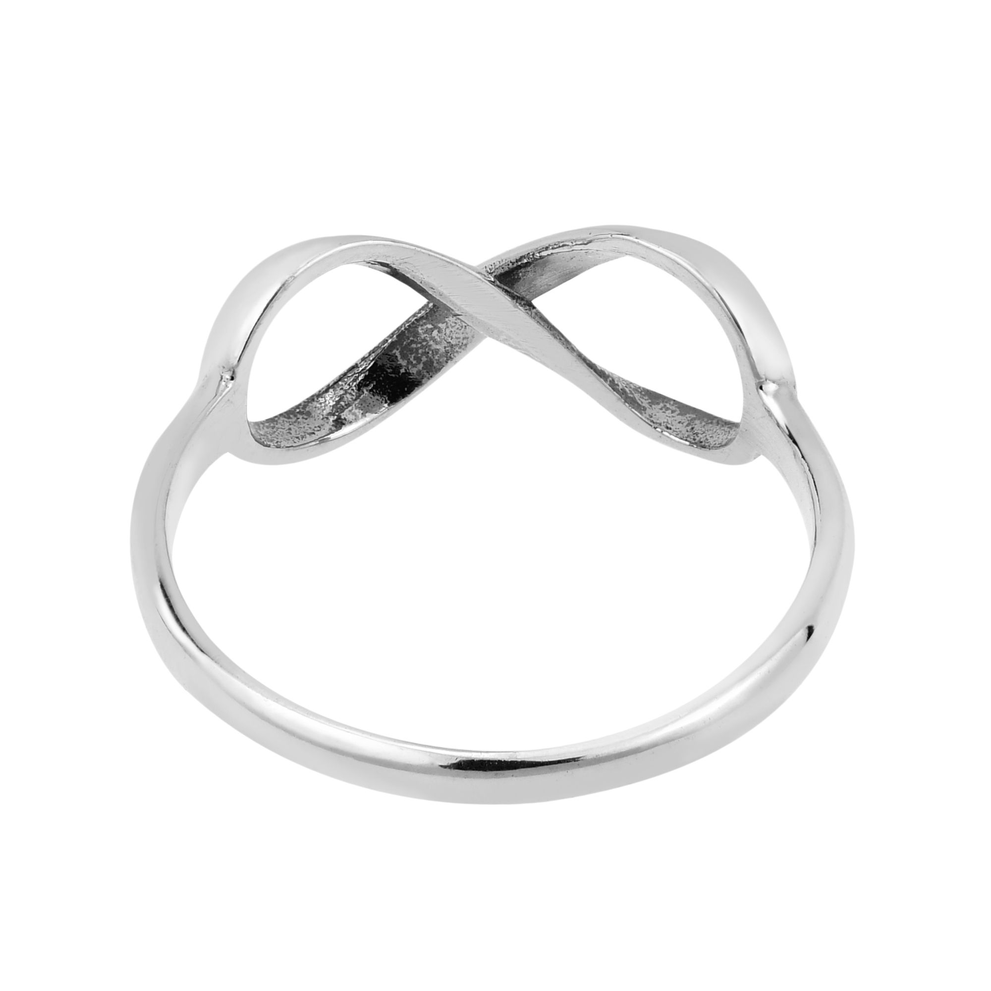 Endless Love Infinity Symbol .925 Sterling Silver Ring